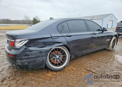 2013 BMW 740 Lxi z USA, uszkodzony, nr VIN WBAYF4C56DD127718